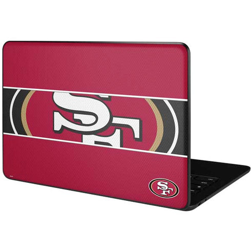NFL San Francisco 49ers Zone Block Google Pixelbook Go Skin